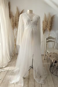 Image 1 of Off white dress for maternity photoshoots | Juliette | size S-M-L