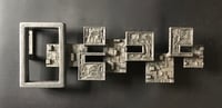 Image 2 of Large Brutalist Aluminium Door Handle or Wall Decoration