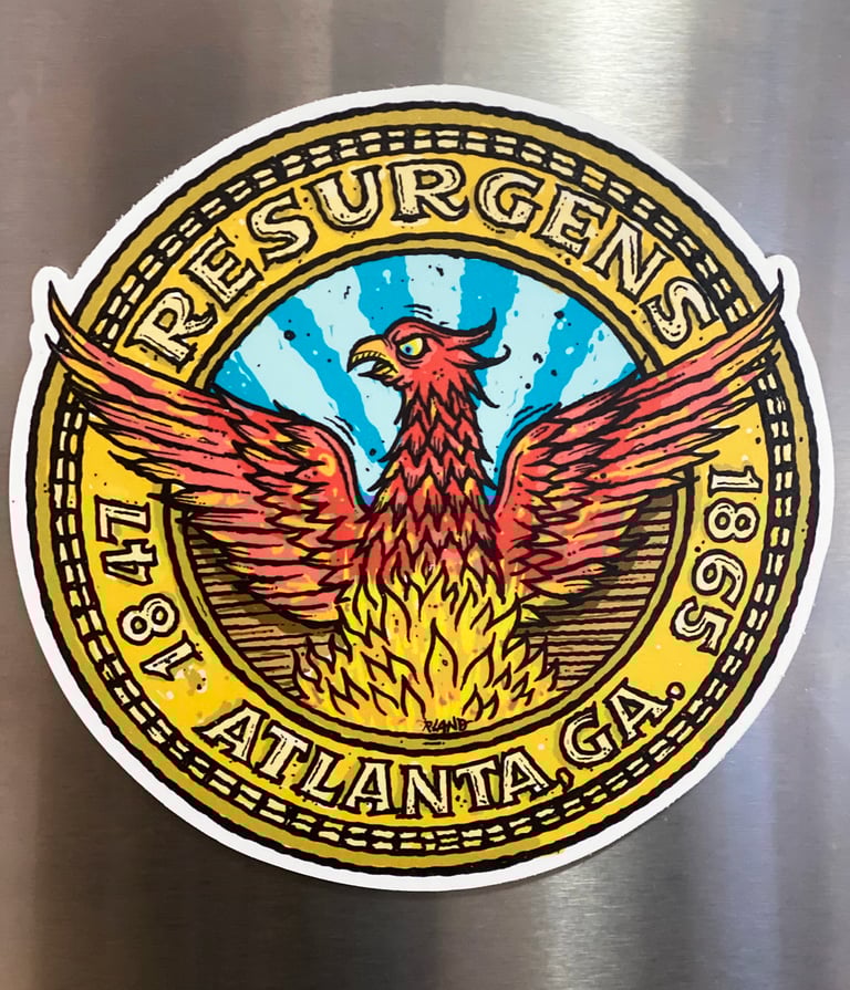 Resurgens Atlanta Seal Magnetic Art