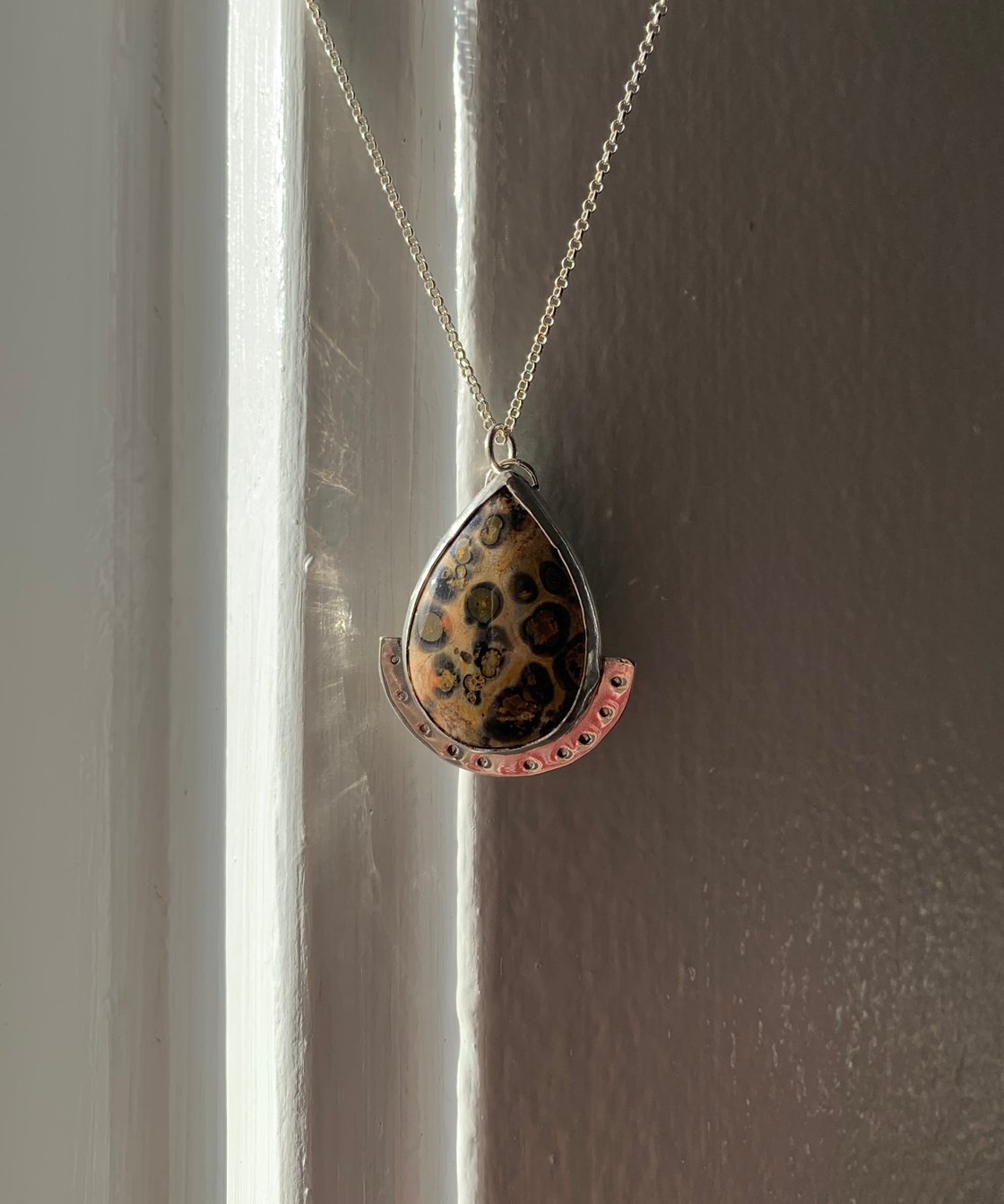 Image of Leopard Jasper Necklace 