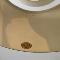 Image 4 of Pendant Light of Black and Off-White Metal by Stilnovo Italy (Labelled)