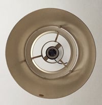 Image 3 of Pendant Light of Black and Off-White Metal by Stilnovo Italy (Labelled)