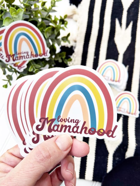 Image of Loving Mamahood Sticker