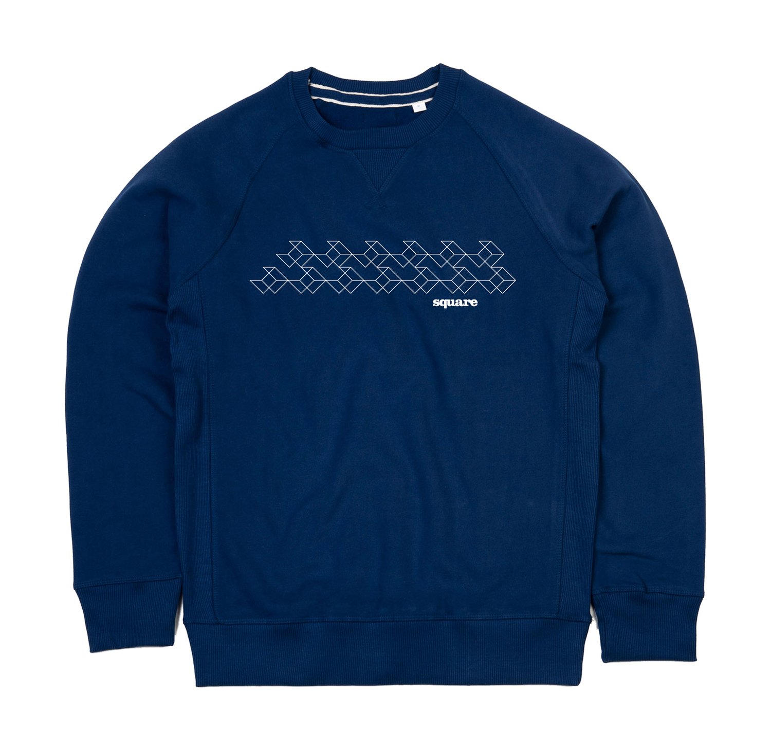 Image of SQUARE CREWNECK (LOGO PATTERN)