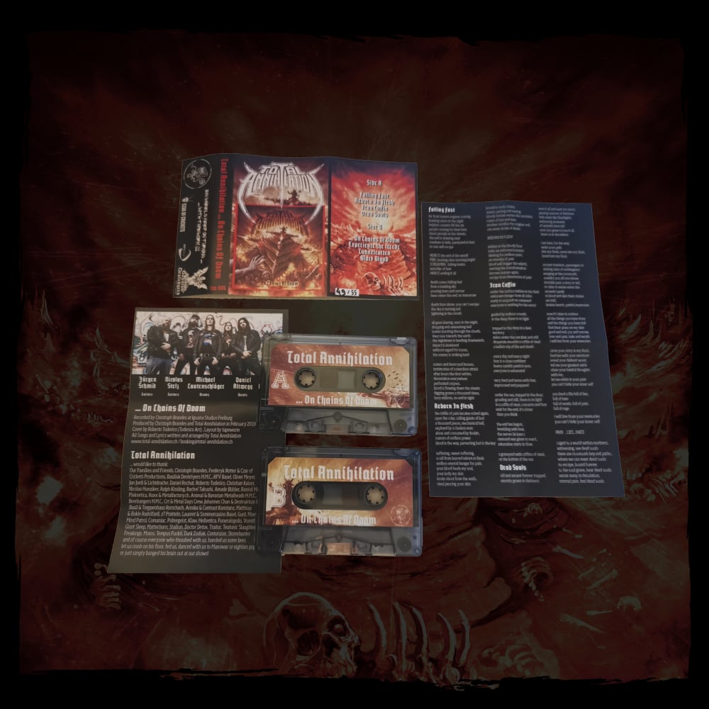 Image of ...On Chains Of Doom Tape