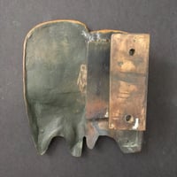 Image 4 of Bronze Push or Pull Door Handle with Owl Design