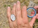 Spirited Women's adventure race - sterling silver ring 