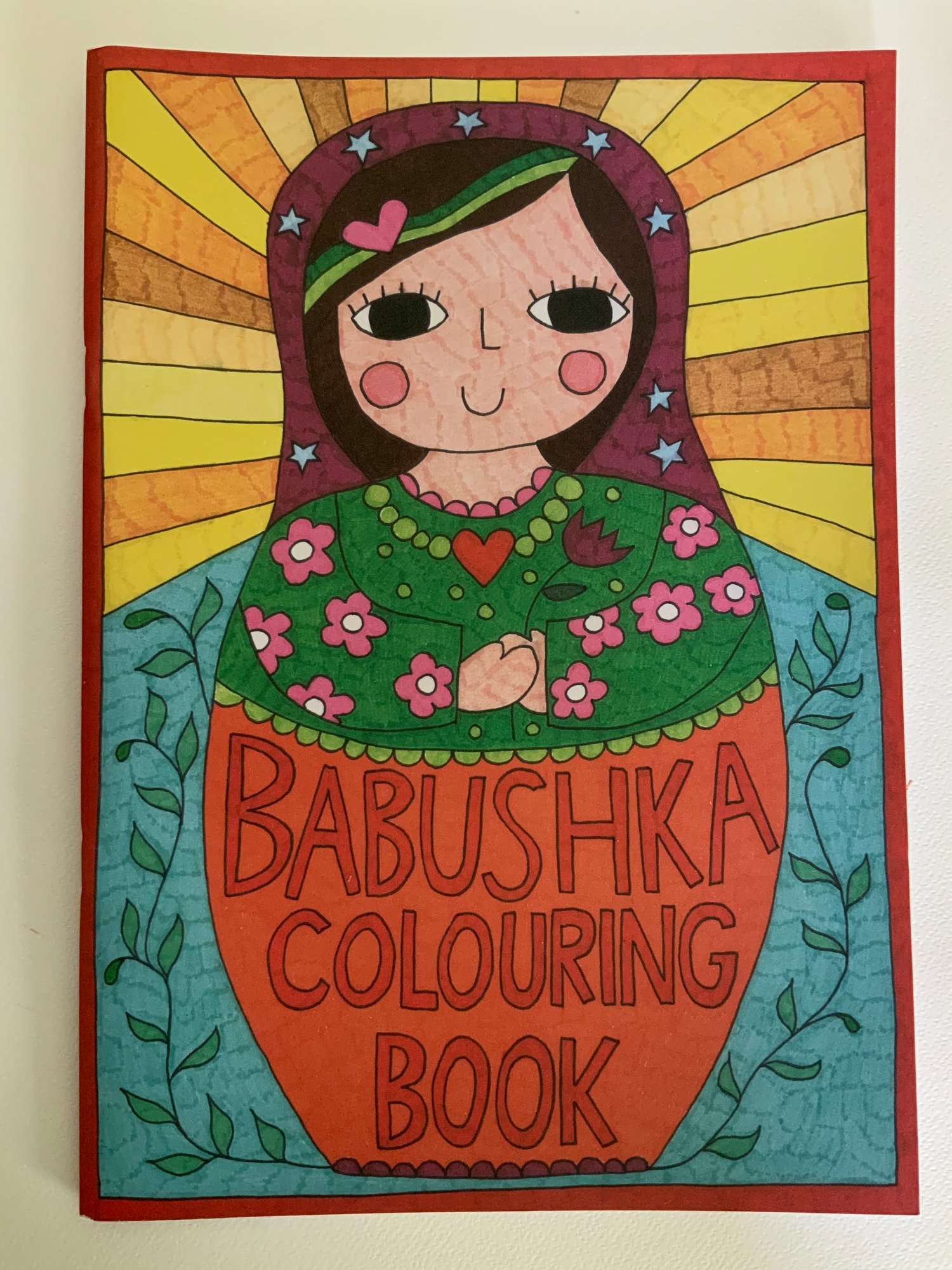 Babushka Colouring Book