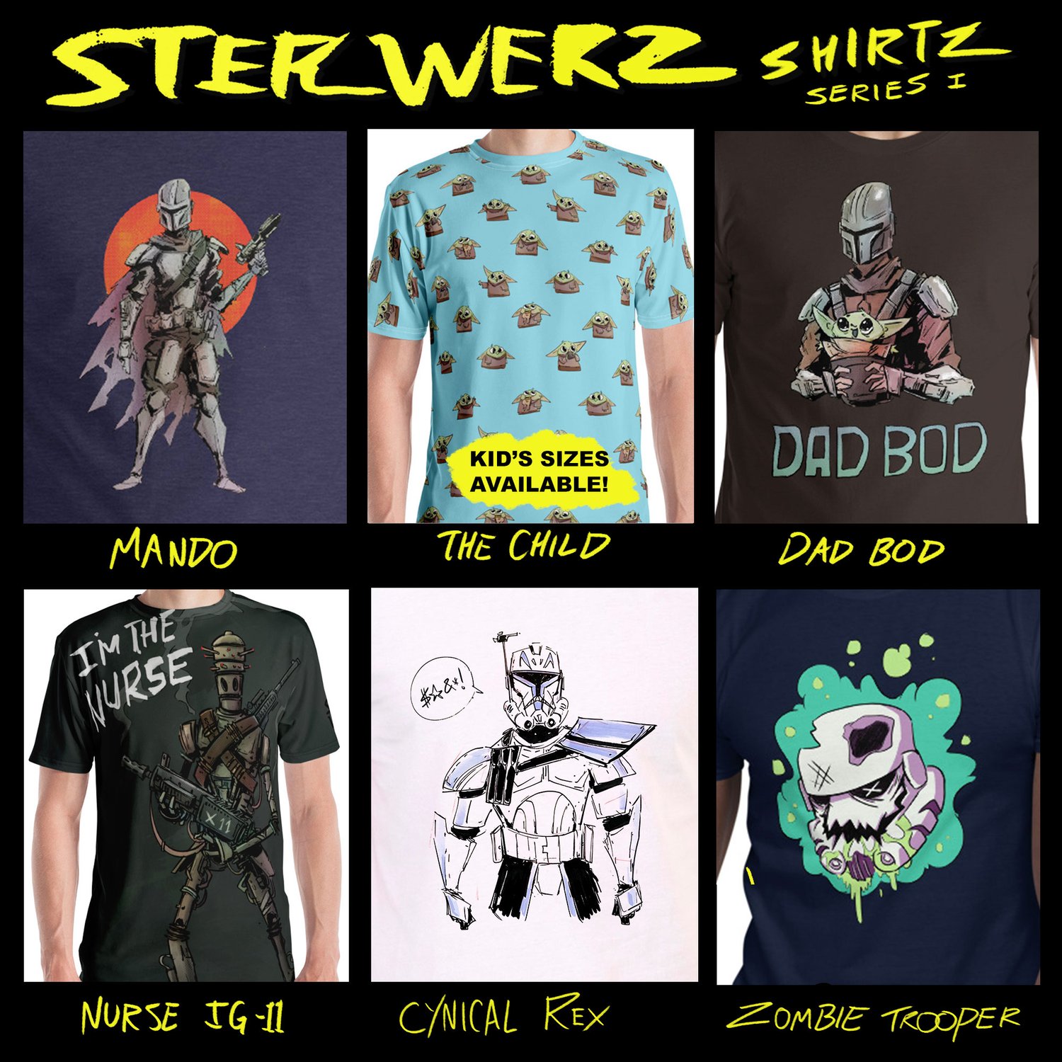 Image of STER WERZ SHIRTS - SERIES I