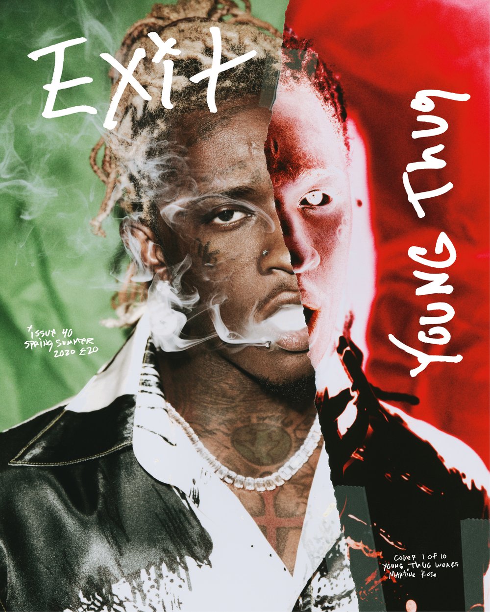 Image of EXIT ISSUE 40 SPRING SUMMER 2020 YOUNG THUG ***SOLD OUT***