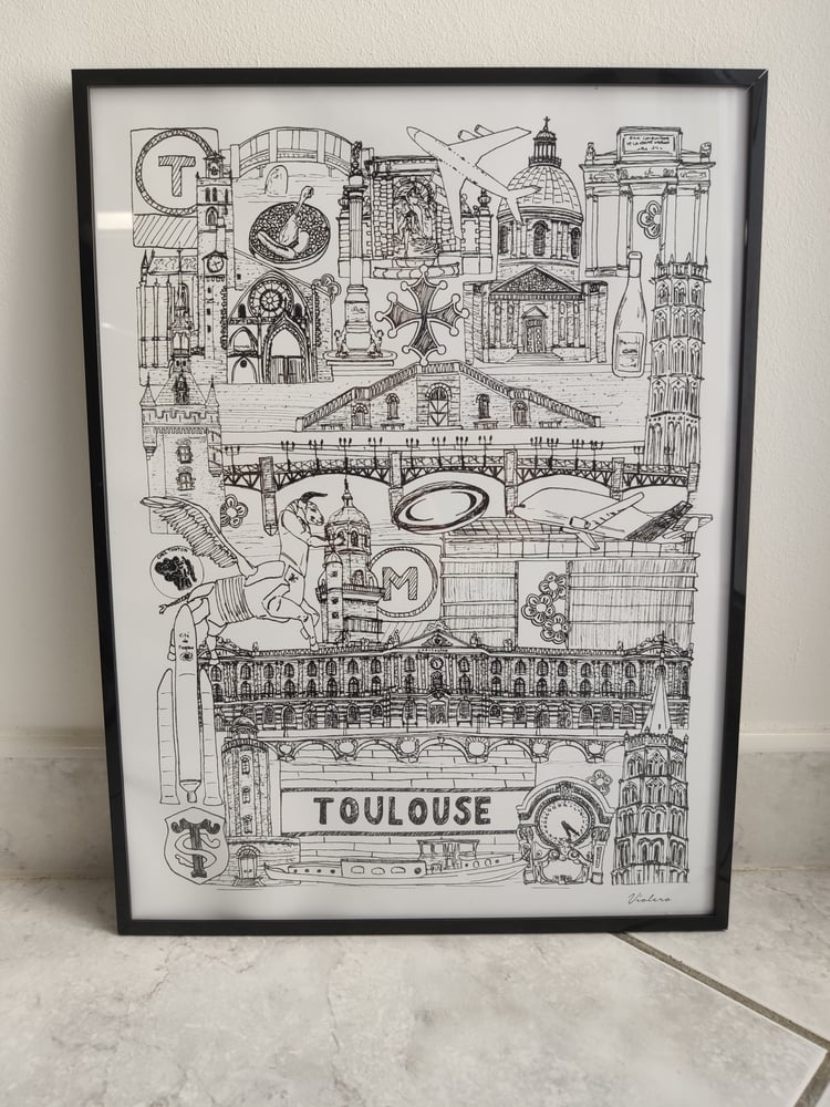 Image of Toulouse poster