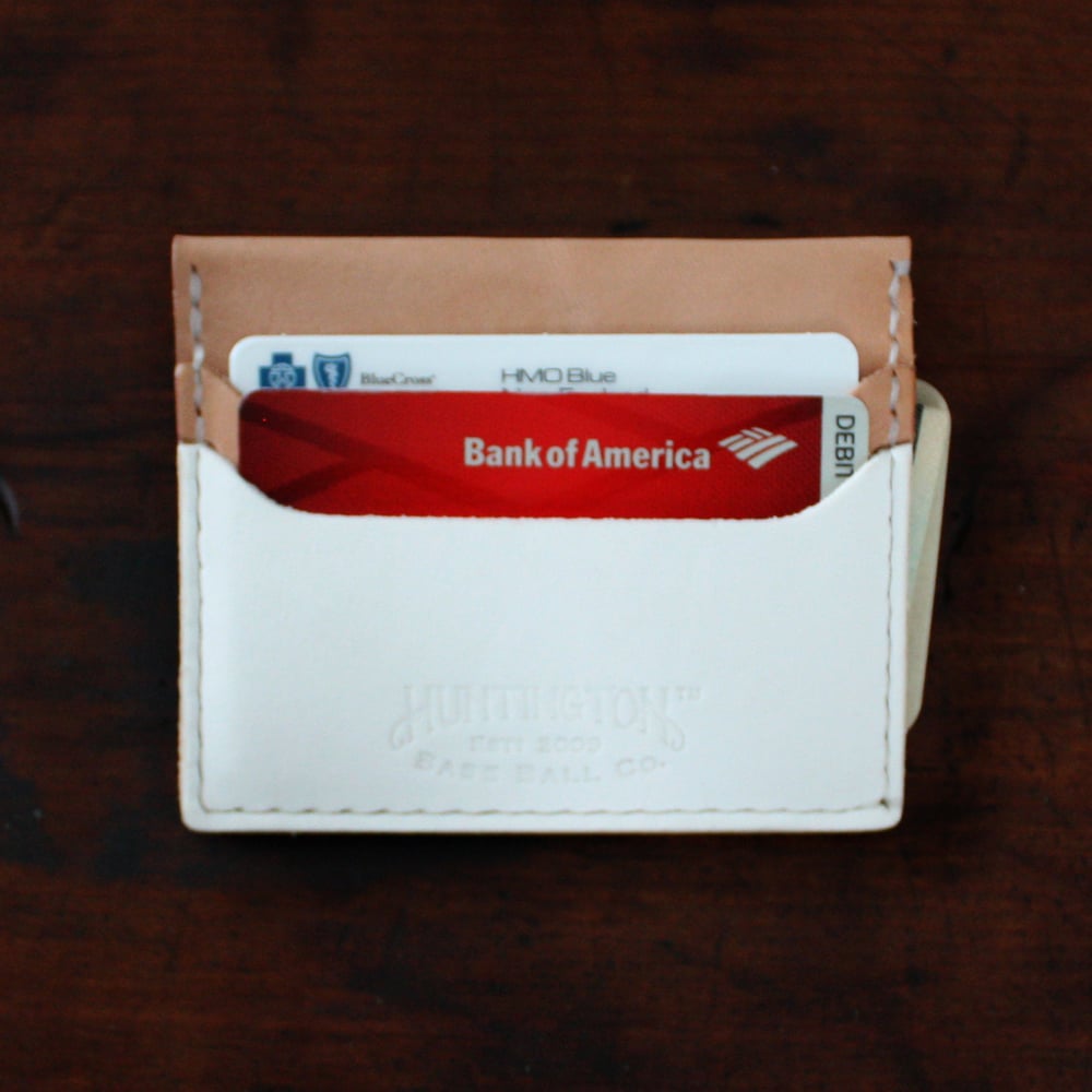 Image of Minimalist Baseball Leather Card Wallet