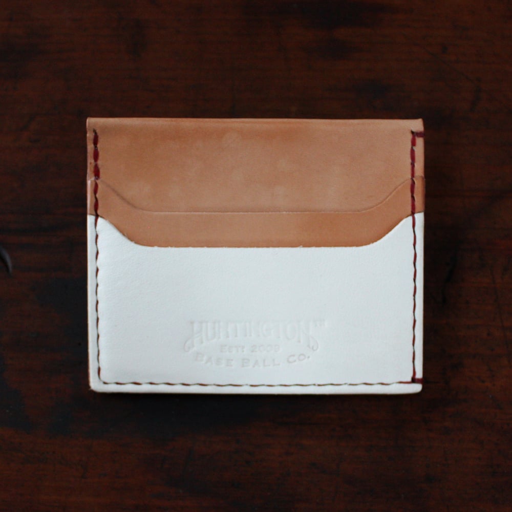 Image of Minimalist Baseball Leather Card Wallet