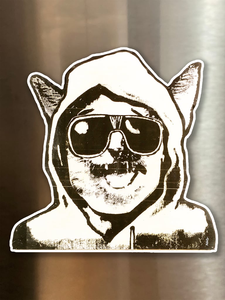 Unabomber Speckles Magnetic Art