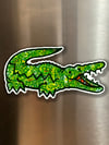 Lacoste Landfill Gator Magnetic Art