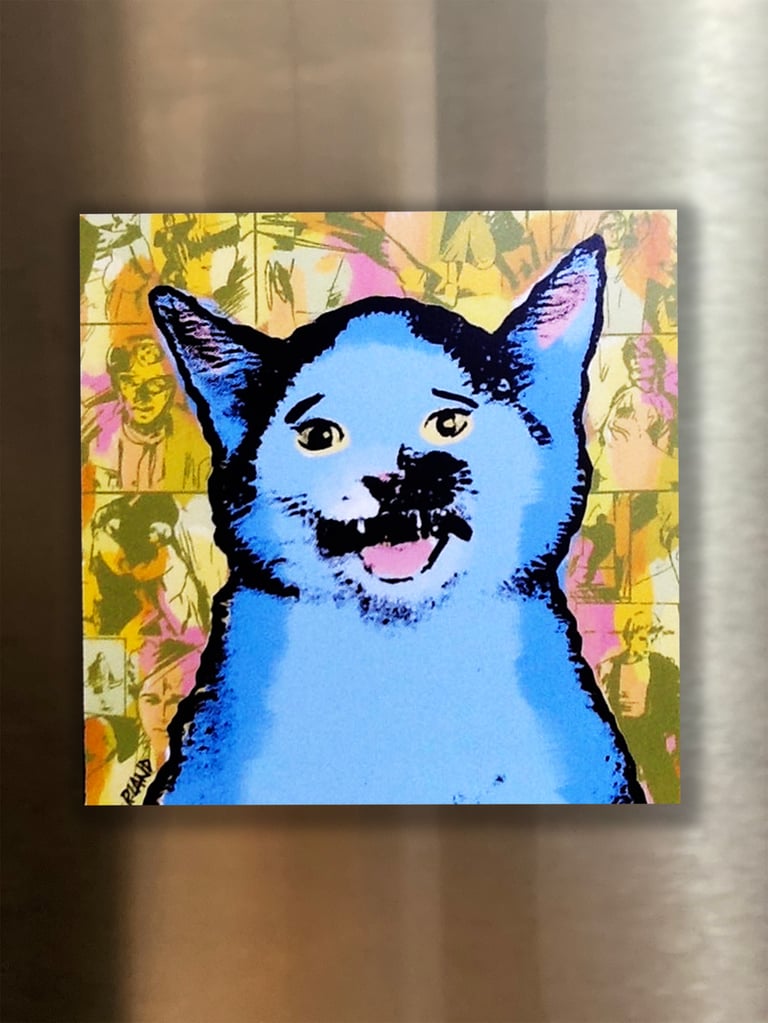 A-HA Speckles Magnetic Art