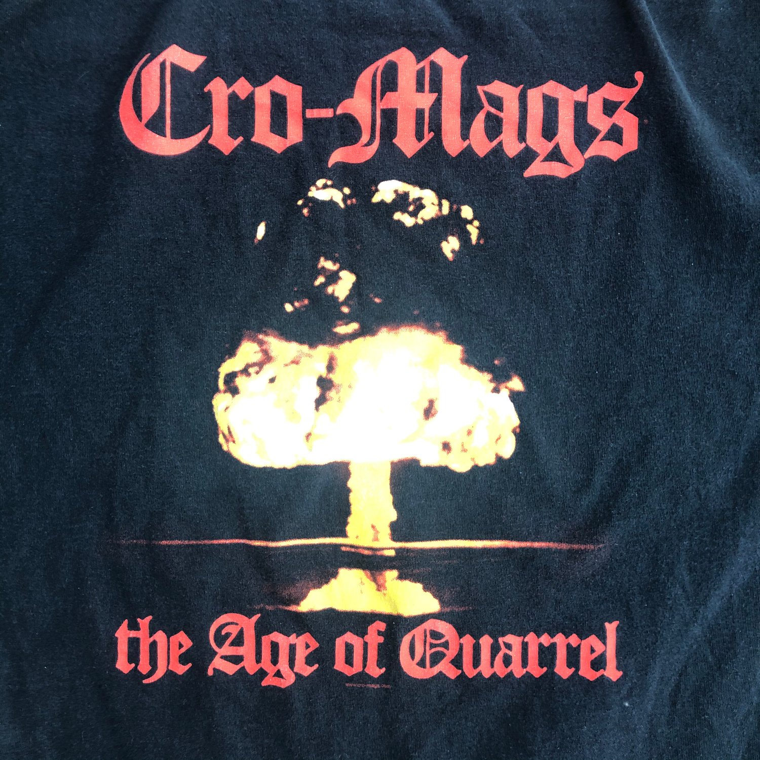 Image of CRO-MAGS “Age of Quarrel” Tee