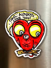 "Meowl Always Love You" Magnetic Art