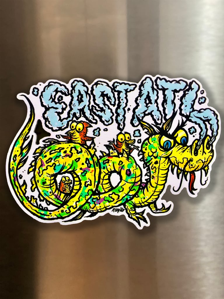 East Atlanta Dragon Jumbo Magnetic Art