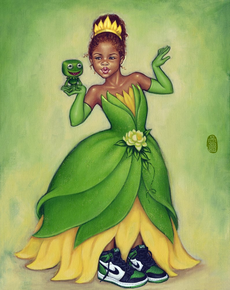 Image of Princess Tiana  [Open Edition Paper]
