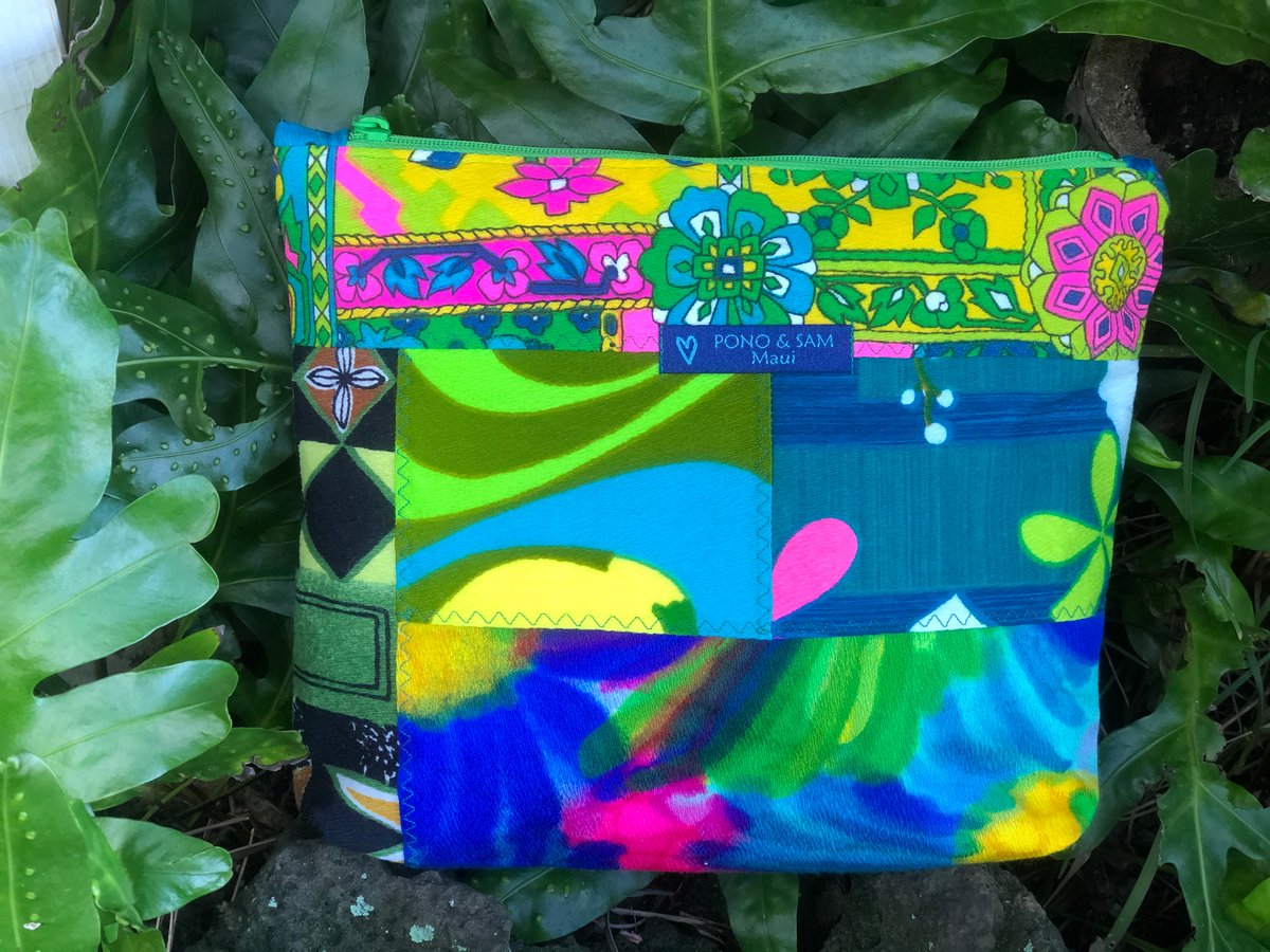 Vintage Hawaiian clutch 25 Pono & Sam