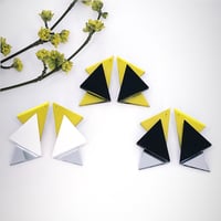 Náušnice Sia yellow 