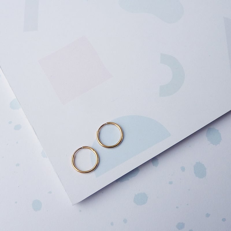 Image of Mini Hoops 14K Gold Fill