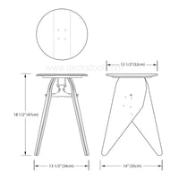 Image 4 of Flat Top Deckstool or SideTable