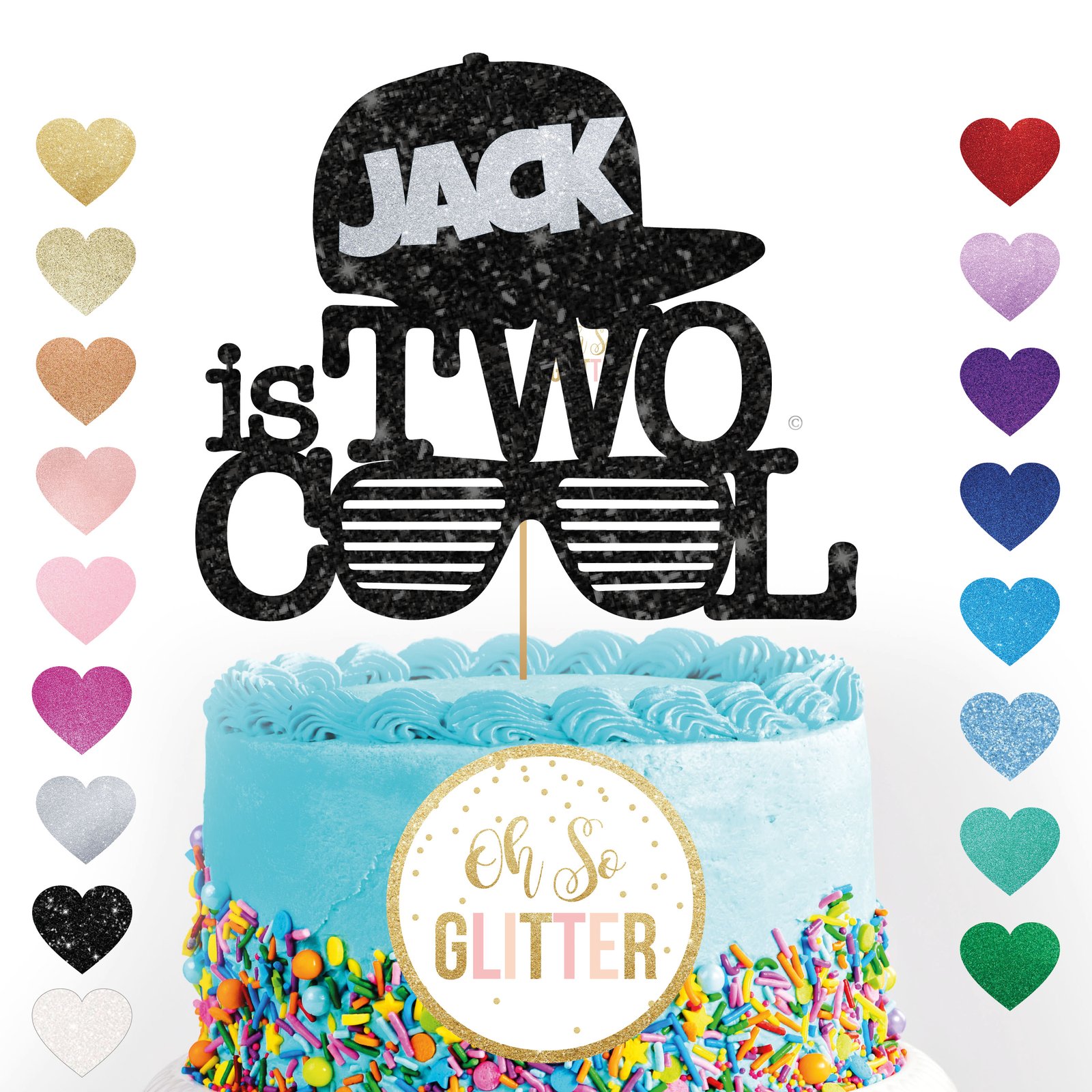 Two Wild Cake Topper, 2nd Birthday Cake Topper for Nepal | Ubuy