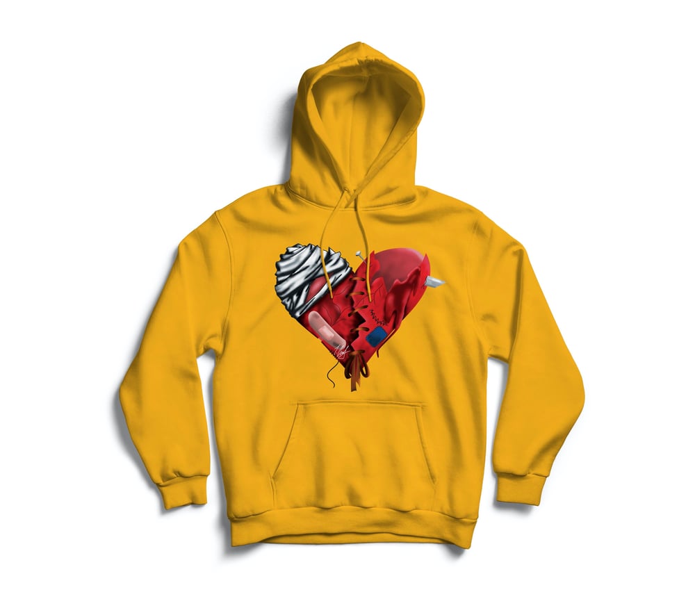 Yellow blue red sales hoodie