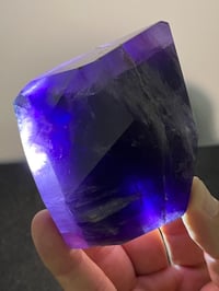 Image 10 of Blue Flash Amethyst Polished Freeform | Zambia #2698