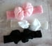 Image of ROCK BOTTOM BLOWOUT SALE - Lace bow headbands