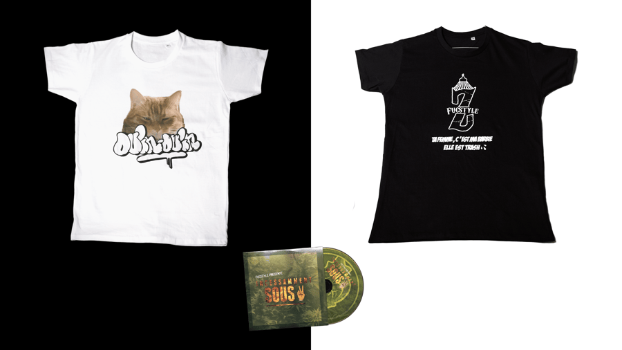 Image of PACK "PROMO" DOUBLE T-SHIRT + CD 