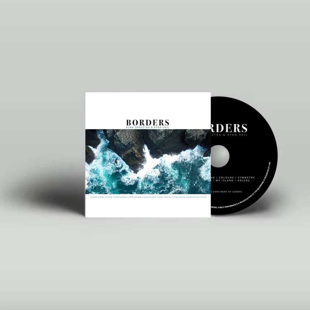 Image of BORDERS CD by Elma Orkestra & Ryan Vail