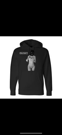 philllybabyy black hoodie XL
