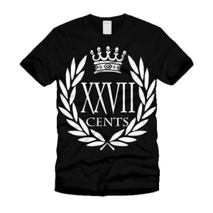 Image of Black 27c Crest Tee