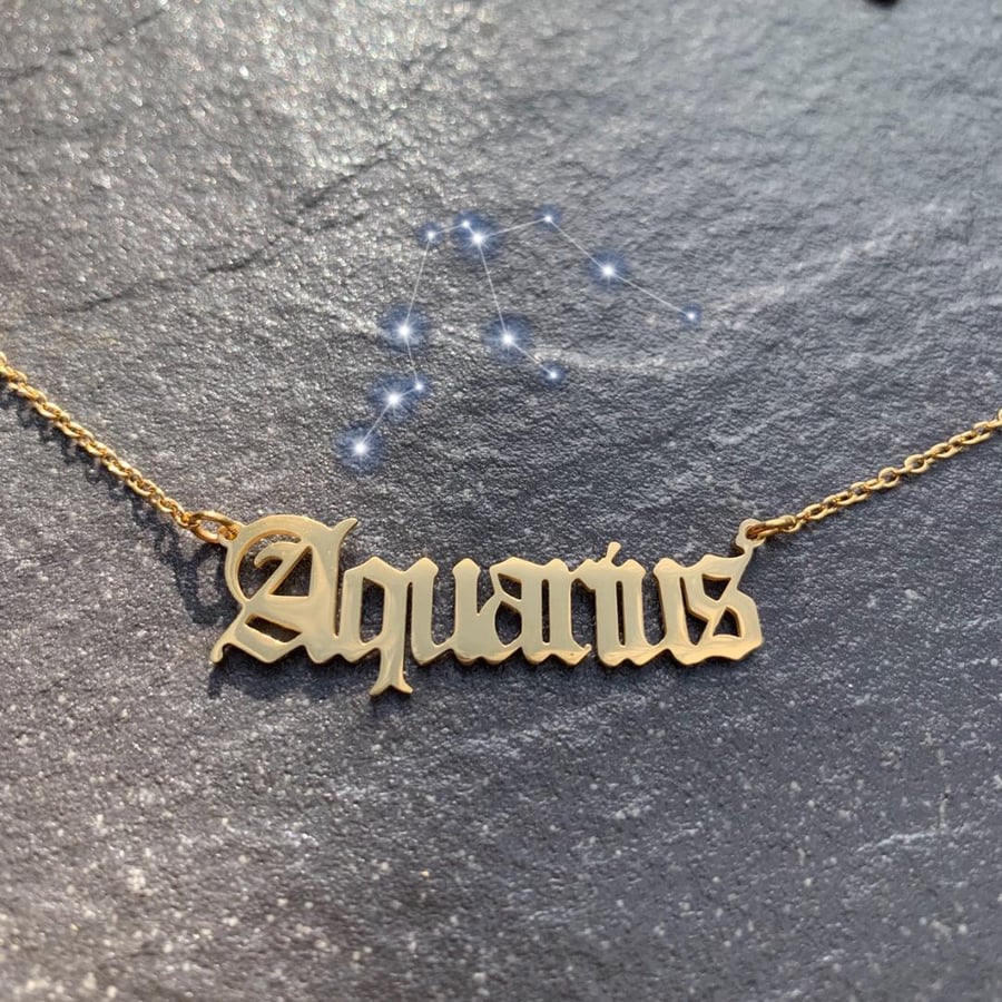 Image of Aquarius Necklace