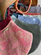 Image of Pink Tapestry Zippertop Bell Bottom Bag