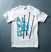 Image of "NAILS" white shirt
