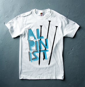 Image of "NAILS" white shirt