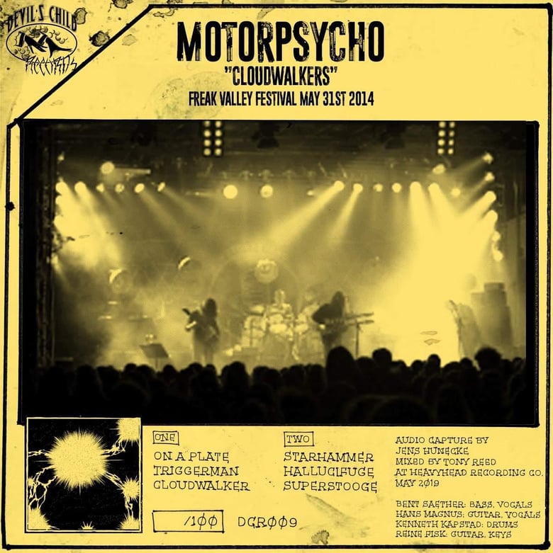 Image of Motorpsycho - Cloudwalkers 12" vinyl