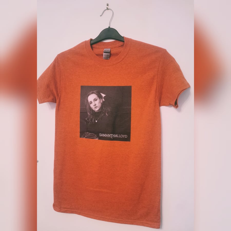 Image of Samantha Lloyd Official T-Shirt Orange (Limited Edition)