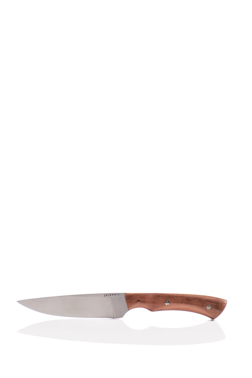 Image of CHEF'S KNIFE, HOLLYWOOD CHERRY TREE HANDLE 