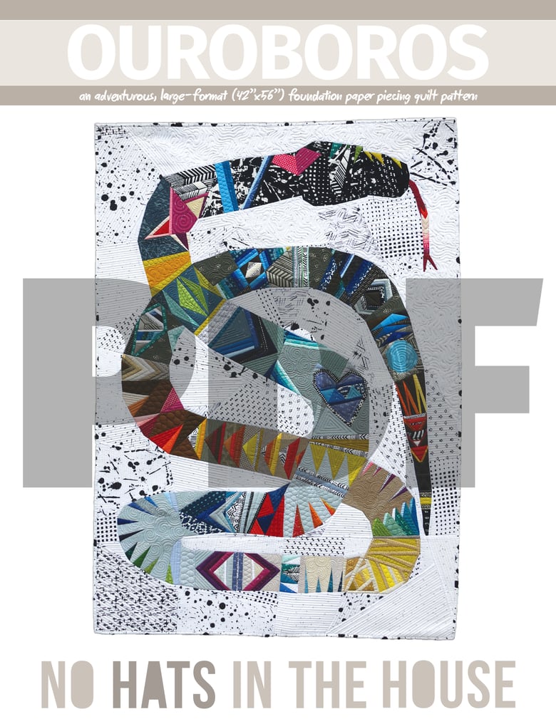 Image of Ouroboros Quilt Pattern - DIGITAL (PDF)