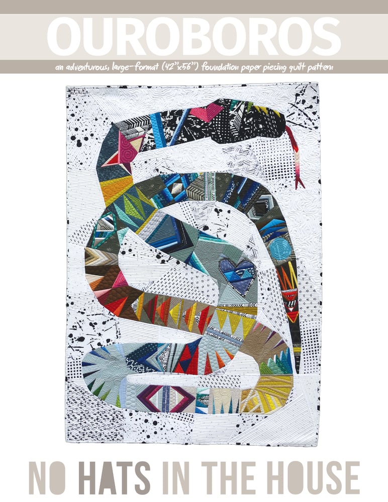 Image of Ouroboros Quilt Pattern (PRINT)