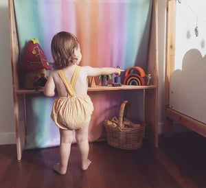 Image of Wooden Playstand - single