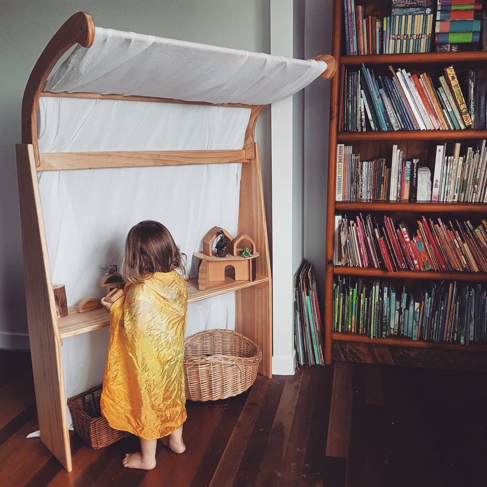 Image of Wooden Playstand - single