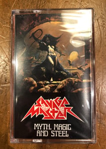 Image of SAVAGE MASTER ‘Myth, Magic and Steel’ cassette