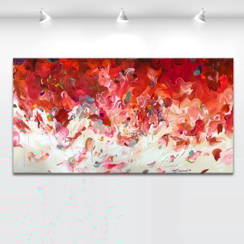 Image of ‘Ignis avem’ - 182x90cm