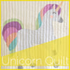 Unicorn Quilt Template